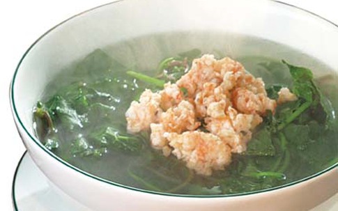 Canh rau tập tàng