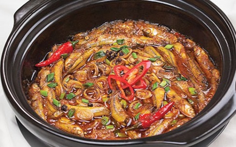 Cá lòng tong kho lạt