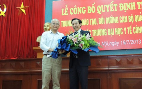 Trường ĐH Y tế Công cộng: Thành lập Trung tâm đào tạo cán bộ quản lý y tế