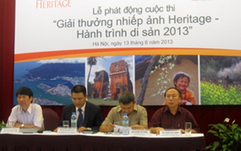 Khởi động cuộc thi ảnh “Hành trình di sản 2013”