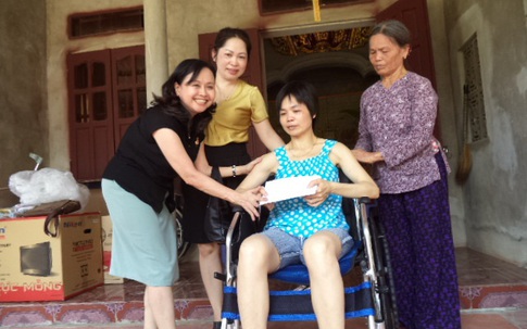 Hy vọng ngày mai tươi sáng của Lê Thị Huệ