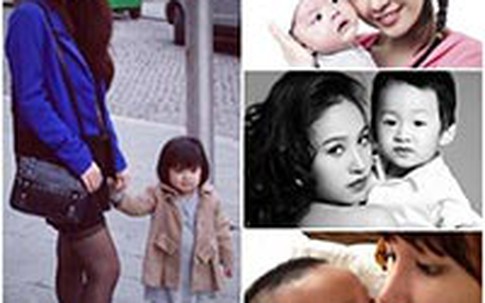 Những bà mẹ "hot girl" trong showbiz Việt
