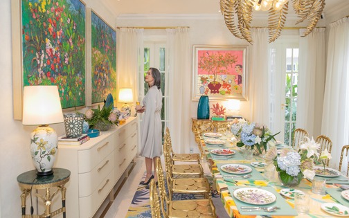 Tái xuất hiếm hoi, nhan sắc 'già tự nhiên' của Hoa hậu Ngọc Khánh gây chú ý