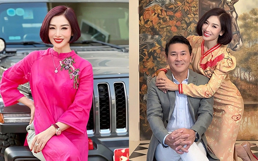 21 năm hôn nhân từ lúc ở nhà thuê đến sở hữu biệt thự 600m2 của Hoa khôi Thể thao Thu Hương