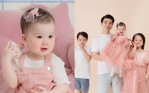 Con gái út siêu đáng yêu của doanh nhân Đỗ Quang Vinh