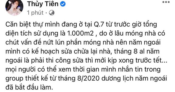 Bị tung tin vỡ nợ, ăn chặn tiền từ thiện để mua biệt thự 1000m2, Thủy Tiên lên tiếng: ‘Các bạn có thể sống mà bớt nghiệt ngã với mình một chút được không’
