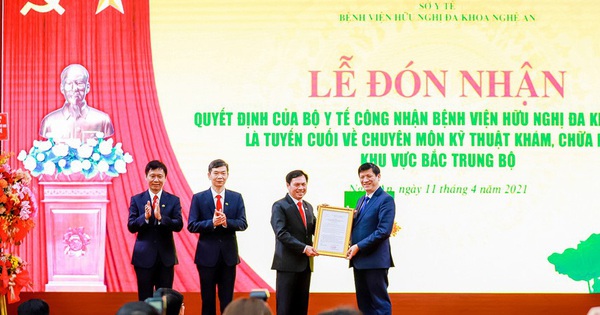 BV Hữu nghị Đa khoa Nghệ An là bệnh viện tuyến cuối khám chữa bệnh khu vực Bắc Trung bộ