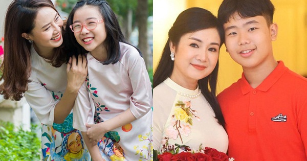 Đời thường bình yên bên con cái của cặp mỹ nhân Thu Hà – Hồng Diễm