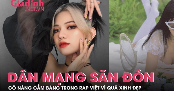 cô nàng xinh đẹp cầm bảng trong Rap Việt - Giadinhnet