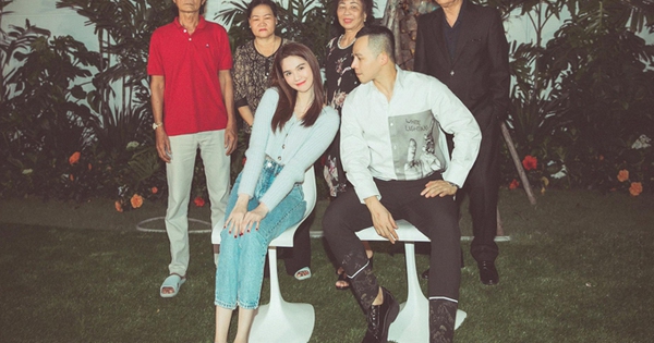 Bố mẹ Vũ Khắc Tiệp thăm nhà Ngọc Trinh