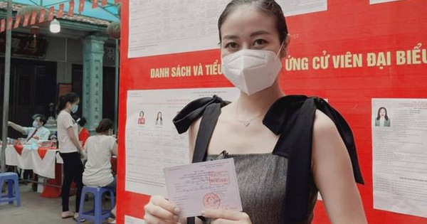 Sao Việt nô nức đi bầu cử: Tiểu Vy, Huyền My dậy sớm làm ‘thanh niên gương mẫu’, Khánh Vân từ Mỹ cũng hào hứng hưởng ứng