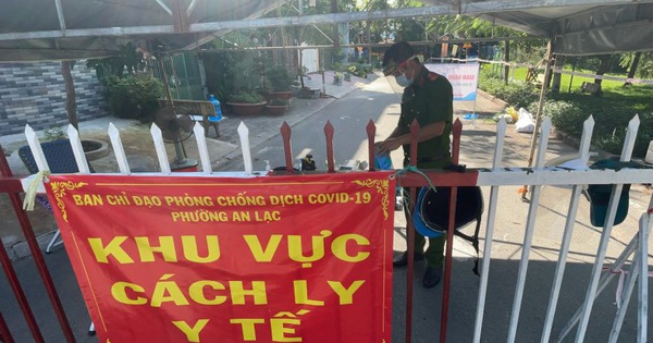 TP.HCM: UBND phường An Lạc bị phong tỏa do liên quan ca mắc COVID-19
