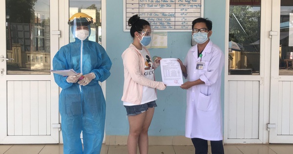 Một bệnh nhân COVID-19 điều trị tại Quảng Trị khỏi bệnh