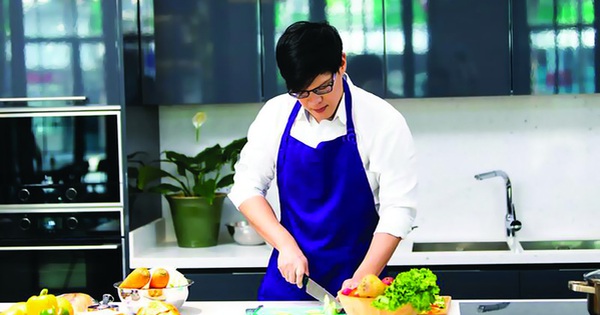 Chồng hài lòng làm “hậu phương” của vợ