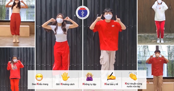 “Vũ điệu 5K” của Bộ Y tế thu hút hàng nghìn người nhảy theo