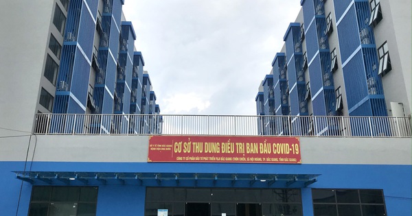 Cơ sở thu dung điều trị ban đầu COVID-19 quy mô 1.800 giường tại Bắc Giang đã đi vào hoạt động