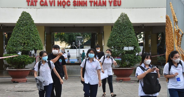 Sở GD-ĐT TP HCM đề xuất xét đặc cách tốt nghiệp cho 3.234 thí sinh thi đợt 2 - Vimarsana News