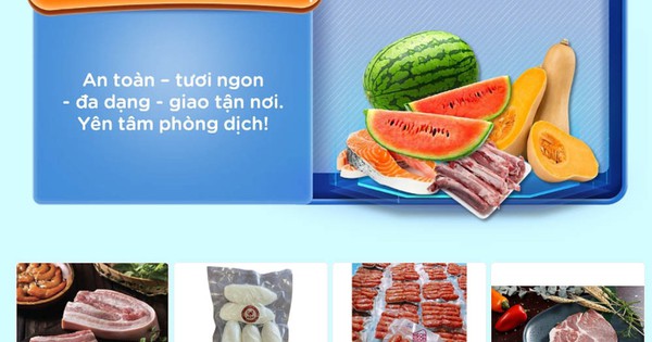 Rau củ, thịt cá bán qua các sàn TMĐT tăng đột biến mùa dịch COVID-19 - Vimarsana News