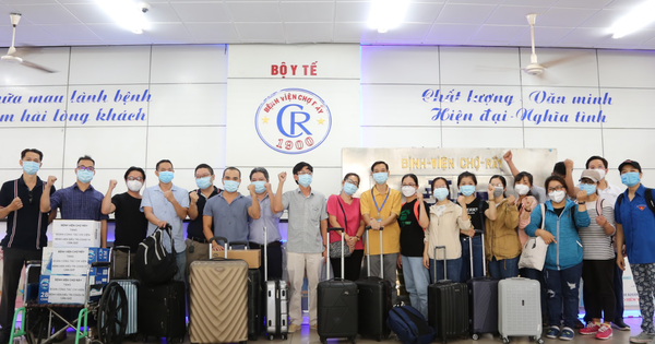 BV Chợ Rẫy lên đường hỗ trợ điều trị COVID-19 tại Cần Giờ