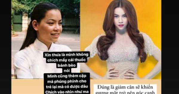 Bị đào bới ảnh cũ và nói phẫu thuật thẩm mỹ, Hồ Ngọc Hà lập tức lên tiếng: ‘Chích vào nhìn như ma búp bê mình không dám’