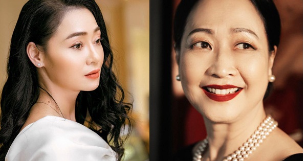 Bà Dần, bà Xuân “mẹ chồng nàng dâu” trong “Hương vị tình thân”: Nhan sắc một 9, một 10 không hổ danh là mỹ nhân Hà Nội xưa