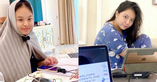 Con sao Việt trở lại học online