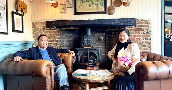 Vũ Hương Giang theo chồng sang Anh