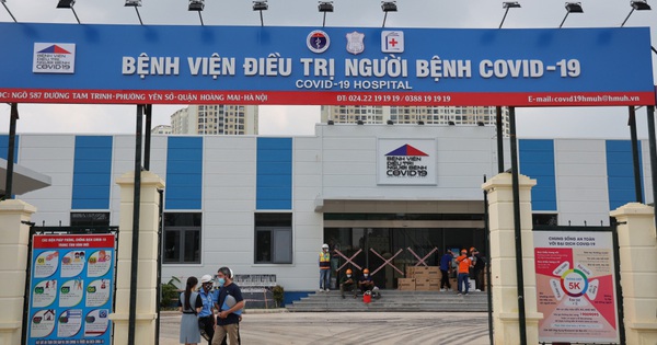 Bệnh viện điều trị COVID-19 hiện đại nhất Hà Nội sắp đi vào hoạt động