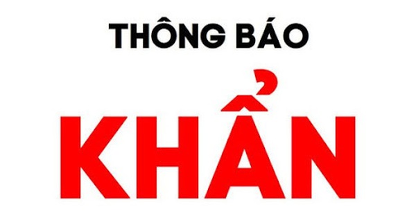 TP Thanh Hóa thông báo khẩn tìm người đến phòng tiêm chủng