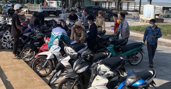Ngăn chặn nhóm thanh, thiếu niên tụ tập đua xe trái phép tại thị trấn ven biển Quảng Trị