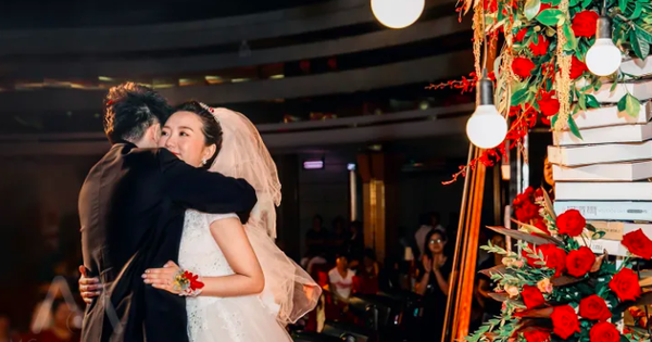 Đám cưới với tông màu ấm khi tổ chức hôn lễ vào mùa Đông
