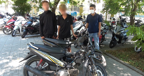 Bắt nhóm “đạo chích” gây ra 11 vụ trộm xe mô tô ở Huế