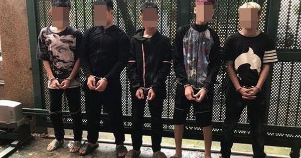 Băng nhóm tuổi “teen” gây ra hàng loạt vụ cướp táo tợn trên đường phố Hà Nội