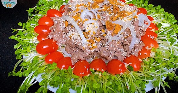 Có 1 loại salad ăn ngon 'quên sầu', giúp trẻ lâu, ngăn ngừa rụng tóc và cách chế biến đơn giản