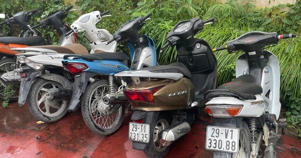 Bắt nhóm thanh thiếu niên gây ra nhiều vụ trộm, cướp tại Hà Nội