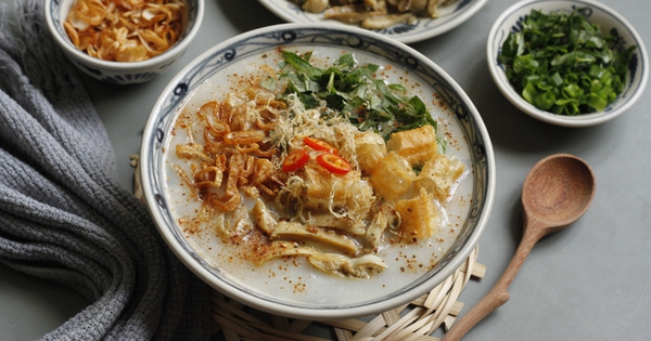 Thơm nức mũi với  nấu cháo trai cho ngày chuyển mùa