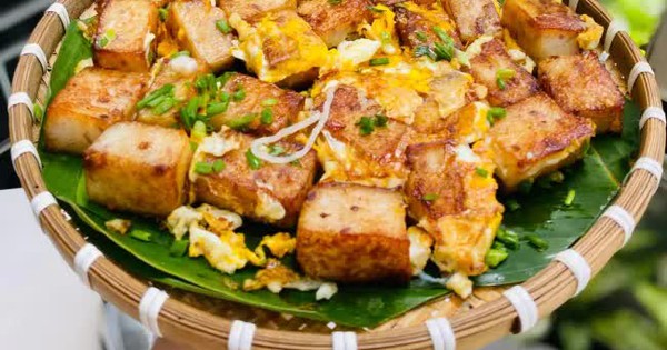 Bánh bột chiên trứng thơm ngon, dễ làm