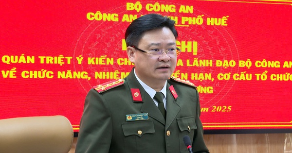 Nhiều chỉ huy cấp phòng, huyện Công an TP Huế tình nguyện về hưu trước tuổi