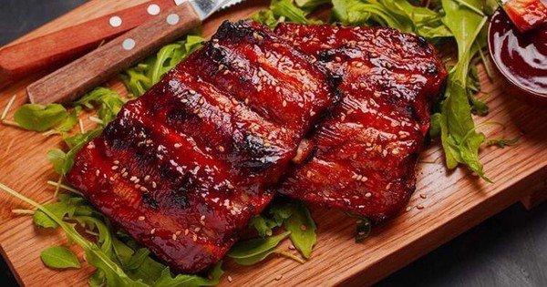 Một số  ướp sườn cốt lết thơm mềm, không khô, hấp dẫn