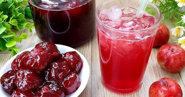 Cách làm siro mận ngon bất bại, giải khát cực đã tại nhà