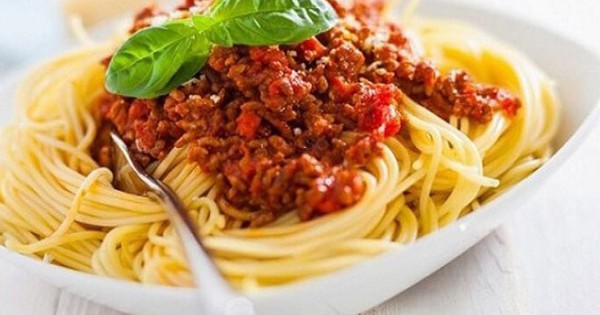 Cách làm mì Ý sốt thịt bò bằm nhanh gọn tại nhà