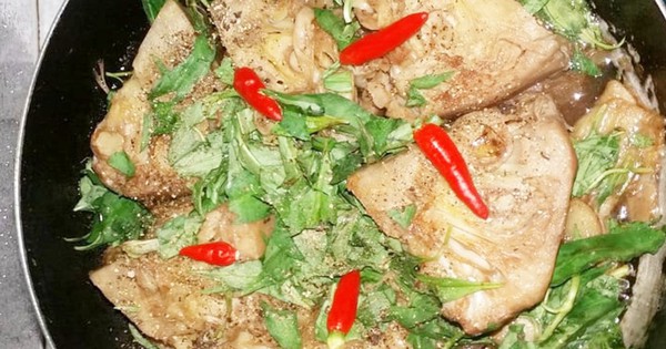 Mít kho rau răm thơm ngon, đậm đà cho bữa cơm gia đình