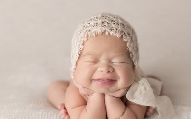 Quá ngọt ngào với chùm ảnh bé sơ sinh ngủ