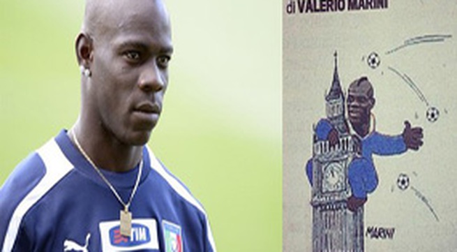 Balotelli bị so sánh với... King Kong 