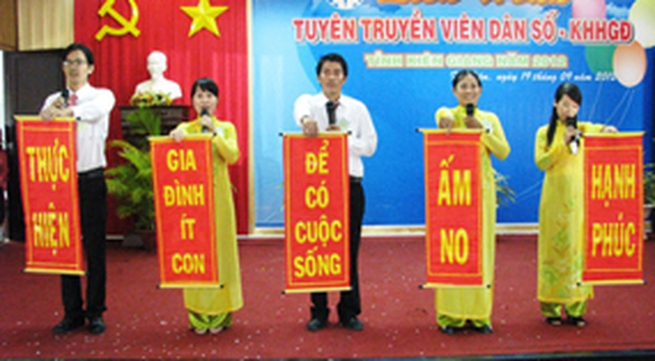 Kiên Giang: Ngày hội của đội ngũ cán bộ dân số cơ sở