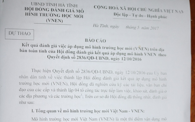 Hải Phòng Mô hình trường học mới Việt Nam chưa thành công  Báo Pháp luật Việt  Nam điện tử