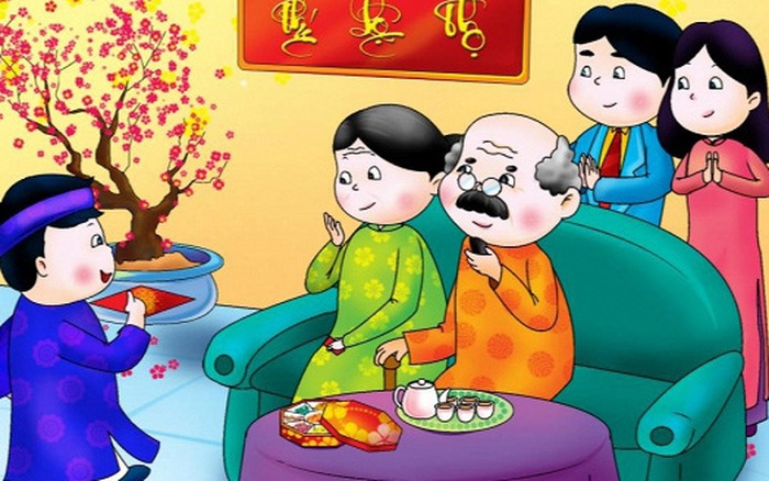Lời chúc mừng năm mới 2023 tặng ông bà, bố mẹ