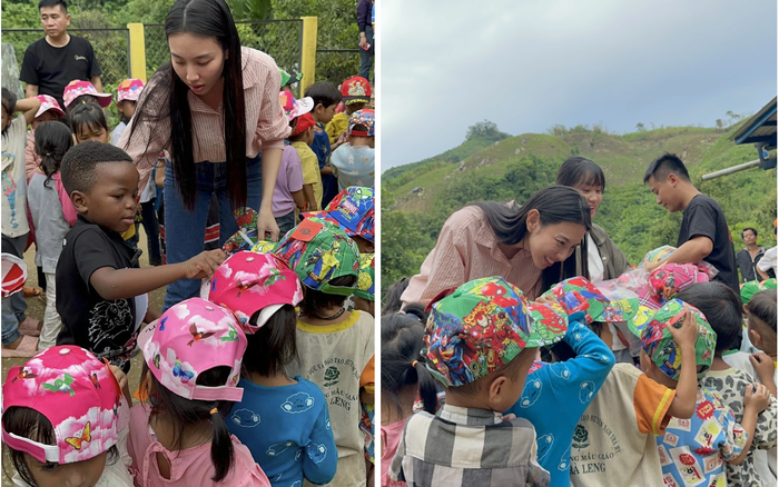 Thùy Tiên, Quang Linh Vlog làm dự án ý nghĩa cho trẻ em vùng cao