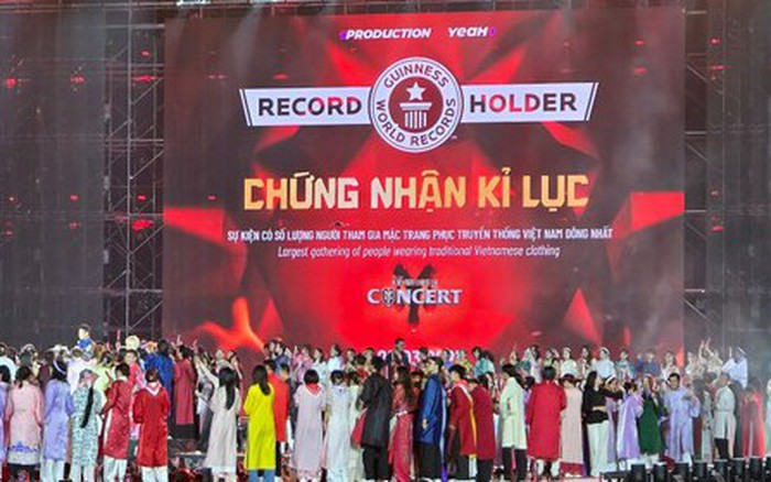 Concert 'Anh trai vượt ngàn chông gai' xác lập kỷ lục Guinness thế giới