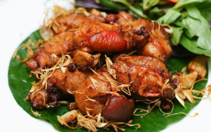 Bê chao tỏi Món ngon hấp dẫn từ xứ Mộc Châu Bê chao tỏi Mộc Châu Món ngon khó cưỡng